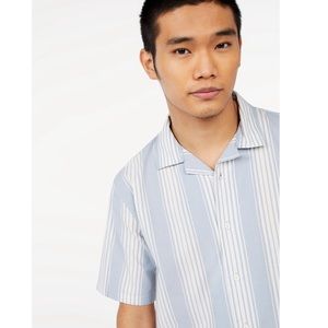 Free Assembly Men’s Short Sleeve Camp Shirt